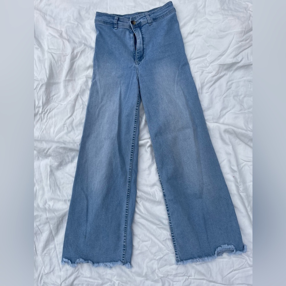 Billabong Indigo Free Fall Wide Leg Pants